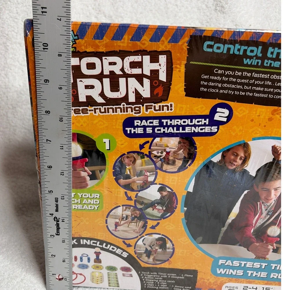 Yulu Survival Skillz Torch Run Obstacle Course Game New Sealed‎ Free-running Fun